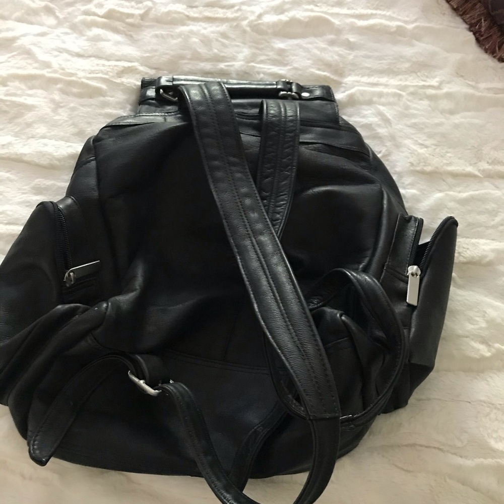 Italian Leather Backpack - Picture 2 of 2